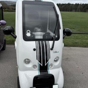 EASYLIFE ECO CABIN SCOOTER (2026) - WHITE AND BLACK - NEW SPECIAL EDITION 3