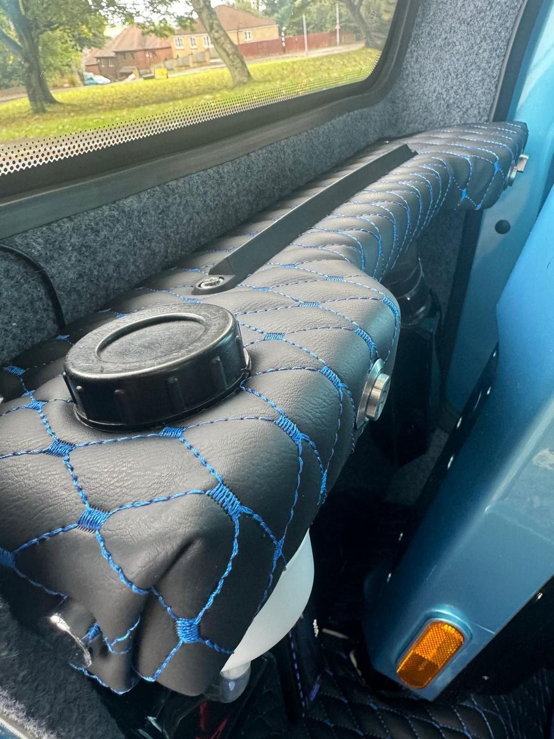 EASYLIFE ECO CABIN SCOOTER - LIGHT BLUE & BLACK - SIGNATURE EDITION