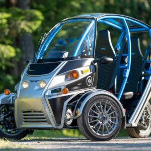 2021 Arcimoto FUV - Silver/Black Coupe