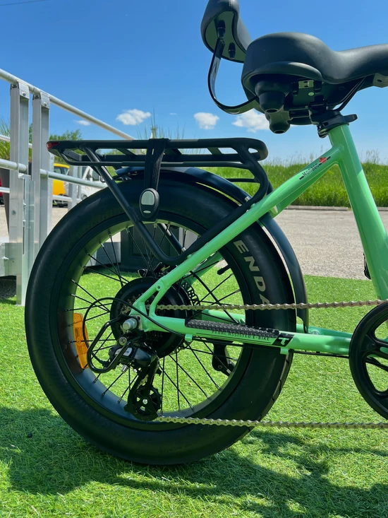 Taubik Monaco Ebike Electric Bicycle Foldable Style 20" x 3" Tires UL 2849
