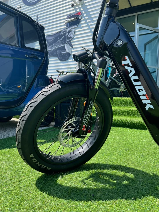 Taubik Monaco Ebike Electric Bicycle Foldable Style 20" x 3" Tires UL 2849