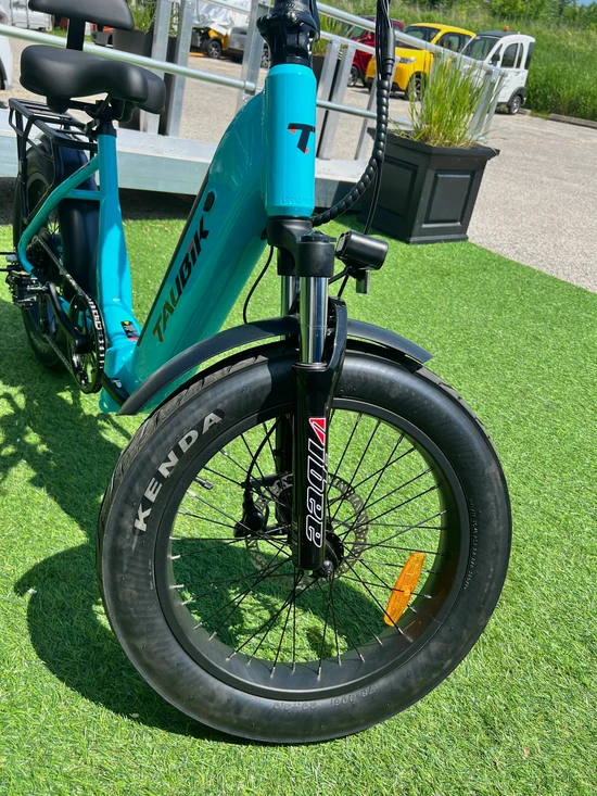 Taubik Monaco Ebike Electric Bicycle Foldable Style 20" x 3" Tires UL 2849