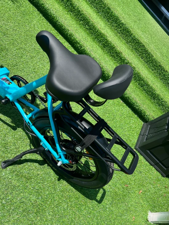 Taubik Monaco Ebike Electric Bicycle Foldable Style 20" x 3" Tires UL 2849
