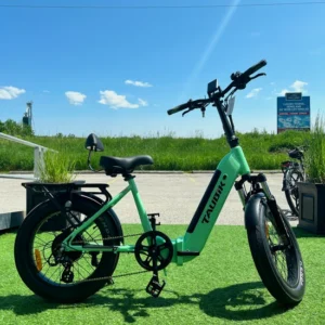Taubik Monaco Ebike Electric Bicycle Foldable Style 20" x 3" Tires UL 2849