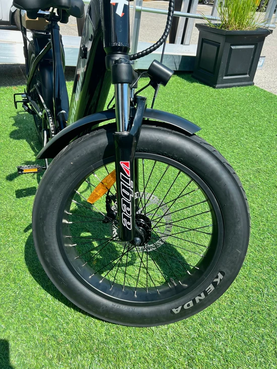 Taubik Monaco Ebike Electric Bicycle Foldable Style 20" x 3" Tires UL 2849
