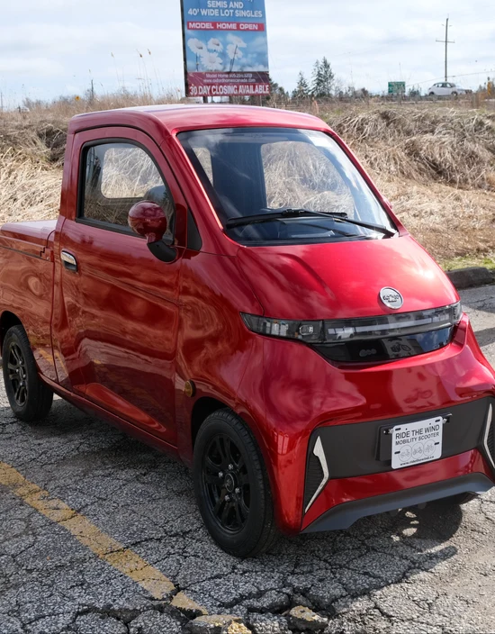 ET4 Connect P.U. Cargo Truck Style Enclosed Mobility Scooter